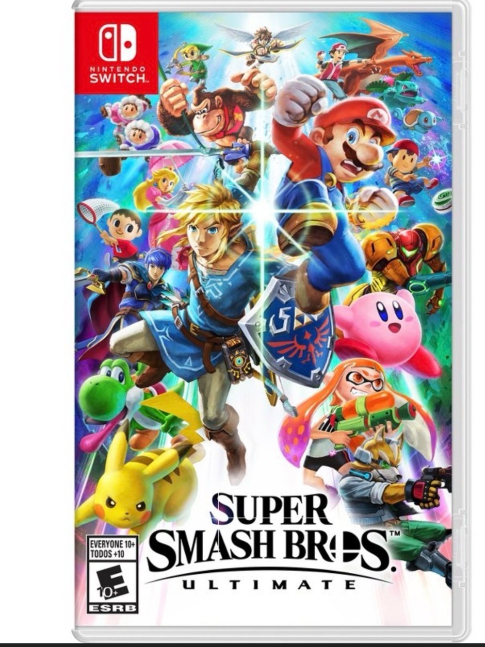 Nintendo Super Smash Bros. Ultimate — Vibrant Multicolor Cover